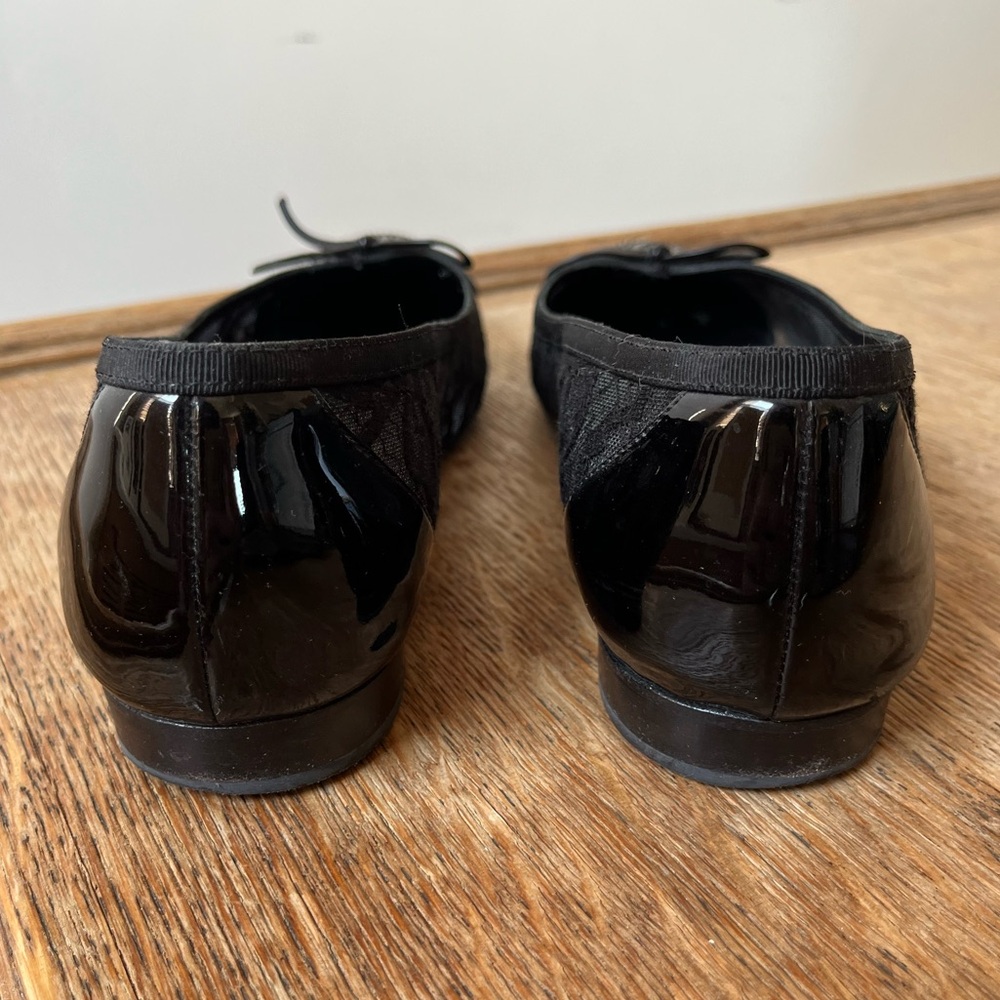 Chanel Interlocking CC 2016 Lace Ballet Flats - Picture 6 of 7